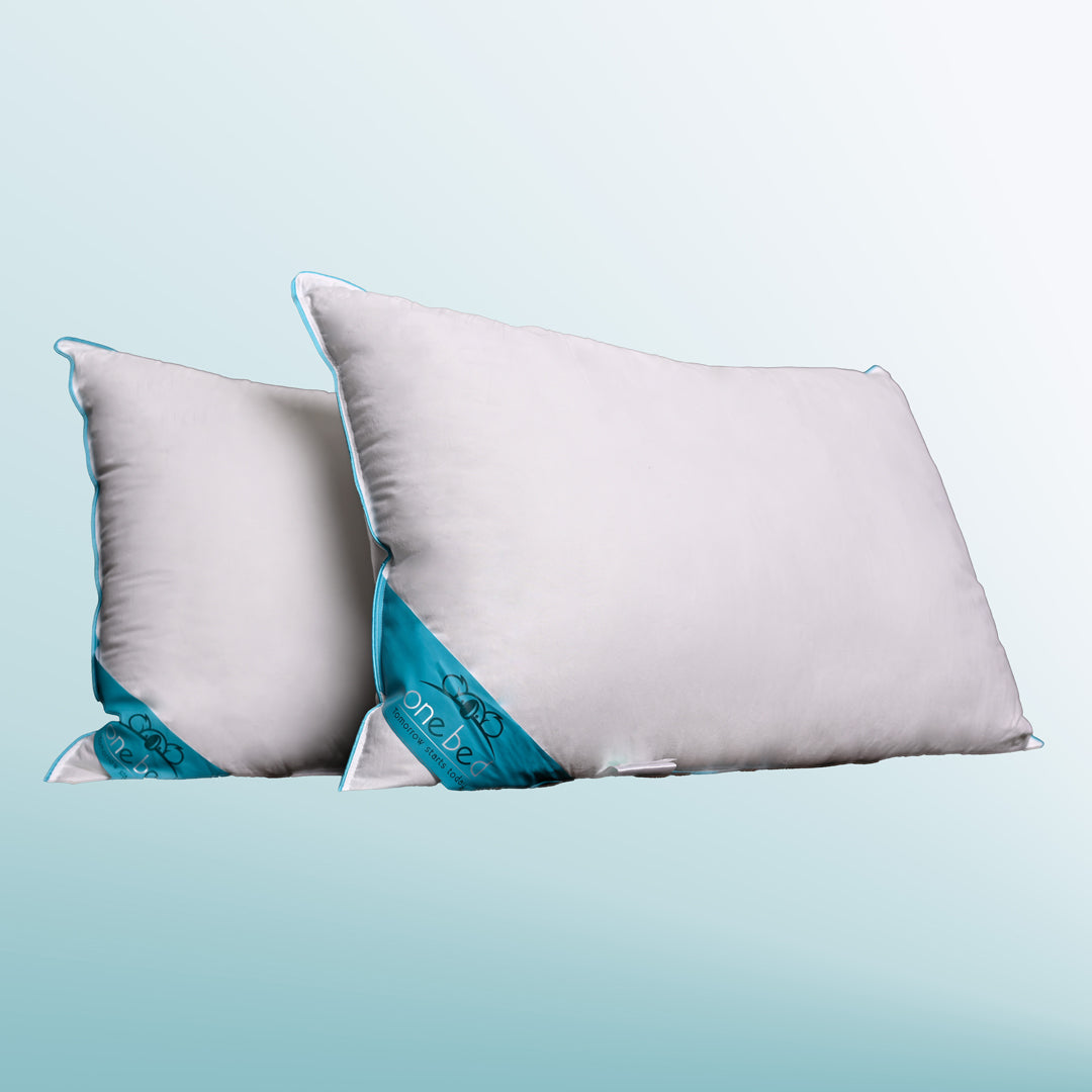 PACK CONFORT : Couette Modulable 4 Saisons + Oreillers En Microfibre
