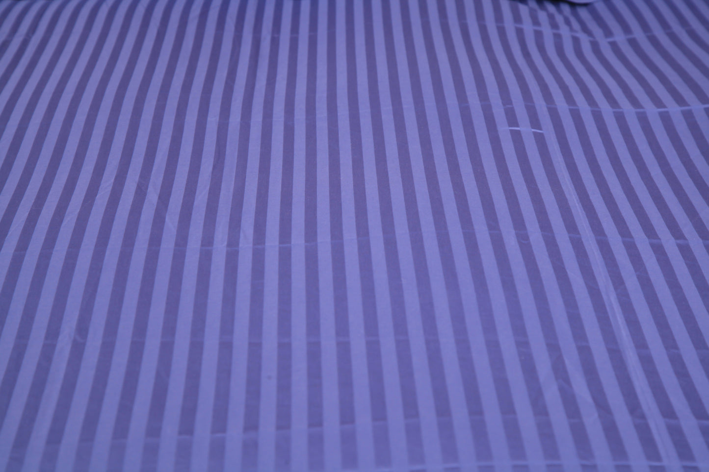 Ensembles en satin de coton rayé/Housse couette/Drap housse/Taies d'oreillers