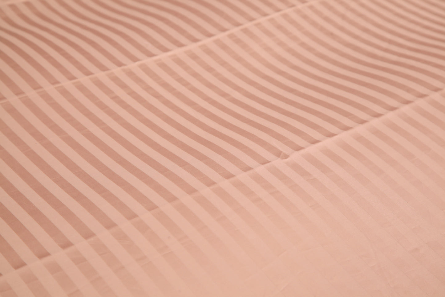 Ensembles en satin de coton rayé/Housse couette/Drap housse/Taies d'oreillers