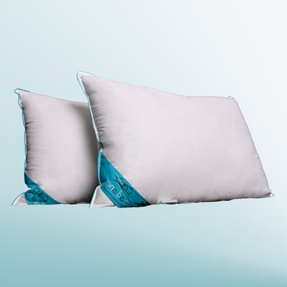 PACK CONFORT : Couette Modulable 4 Saisons + Oreillers En Microfibre