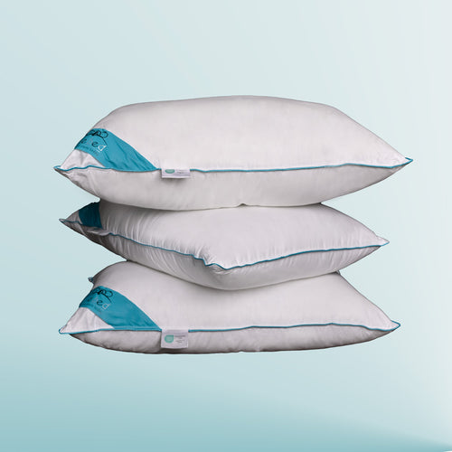 PACK FAMILLE : 4 Oreillers Onebed En Microfibre Extra Gonflant / Anti-Allergique / Sensation Duvet / Confort Hôtel