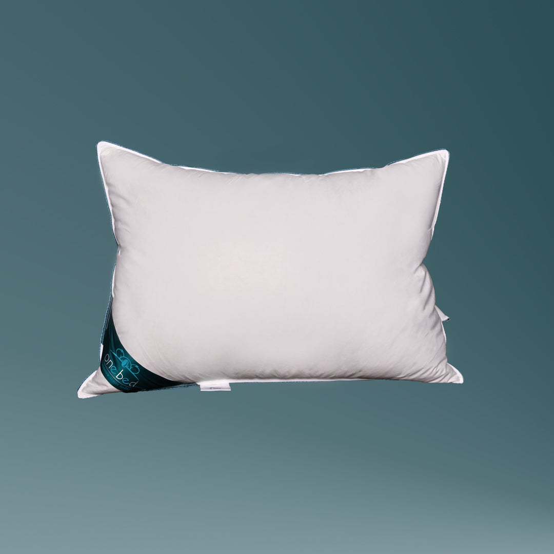 OREILLER ONEBED EN DUVET DE CANARD BLANC NEUF / CONFORT HÔTEL
