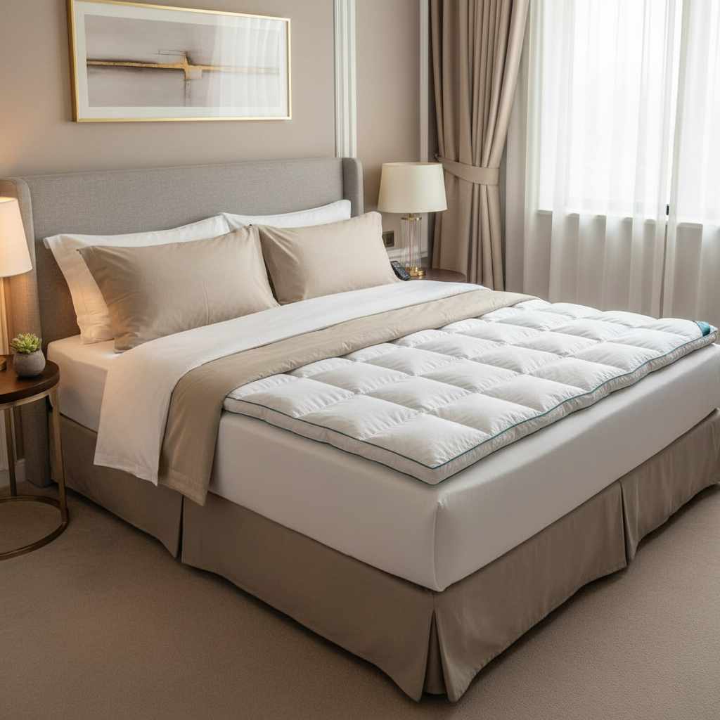 PACK SUITE : Couette En Duvet + Surmatelas En Duvet Naturel