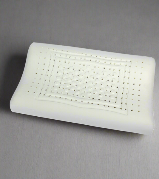 OREILLER A MÉMOIRE DE FORME CERVICAL A 2 HAUTEURS DE NUQUE ANTI ALLERGIQUE
