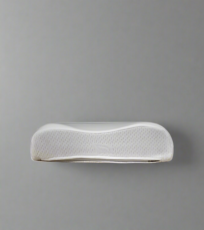 OREILLER A MÉMOIRE DE FORME CERVICAL A 2 HAUTEURS DE NUQUE ANTI ALLERGIQUE