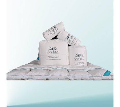 PACK PREMIUM ONEBED EN MICROFIBRE - SENSATION DUVET