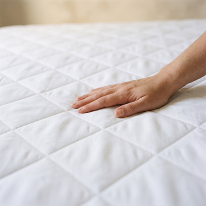 PROTÈGE MATELAS IMPERMÉABLE MATELASSÉ/ANTI-ACARIENS / ANTI-ALLERGIQUE