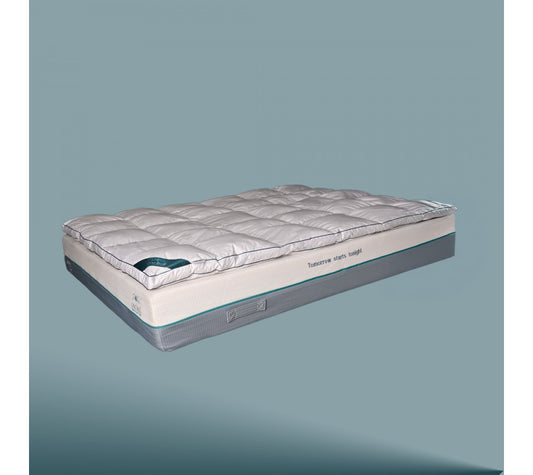 SURMATELAS ONEBED NATUREL, 90% PLUMETTES 10% DUVET DE CANARD BLANC / CONFORT HÔTEL